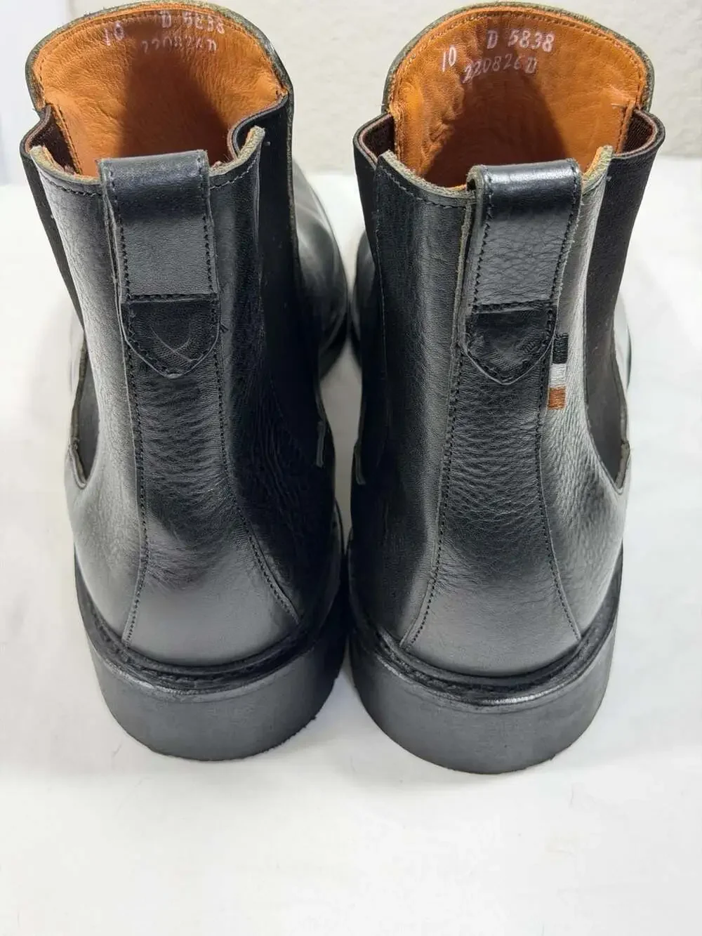 Allen Edmonds Men's Discovery Leather Chelsea Boots Black Size 10 D - Picture 6 of 9